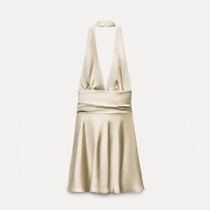 Zara satin dress 🎀 size large